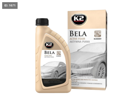 منظف شامبو رغوة + لمعة K2 BELLA